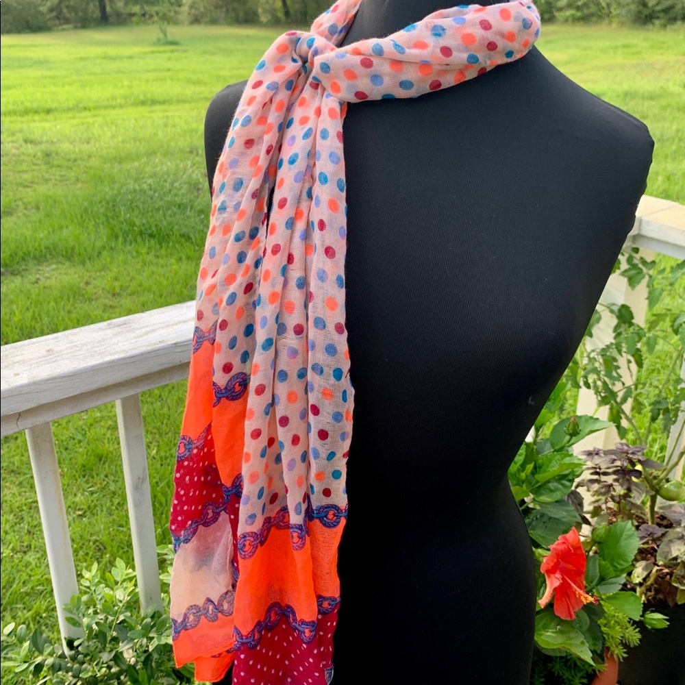 IRIS Polka Dot Scarf